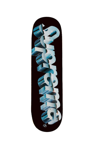 Supreme Chromo Logo (Blk) Deck