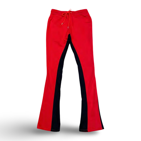 Waimea Stacked Sweats (Red/Blk)