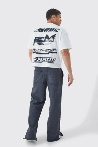 Cropped Speedway Tee