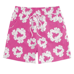 Designer Shorts (Cotton Wreath Pink)