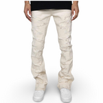 EPTM Kenny Flare Jeans (Cream)