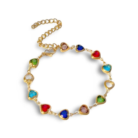 Heart Bracelet Gold