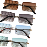 Luxury Rimless Sunglasses