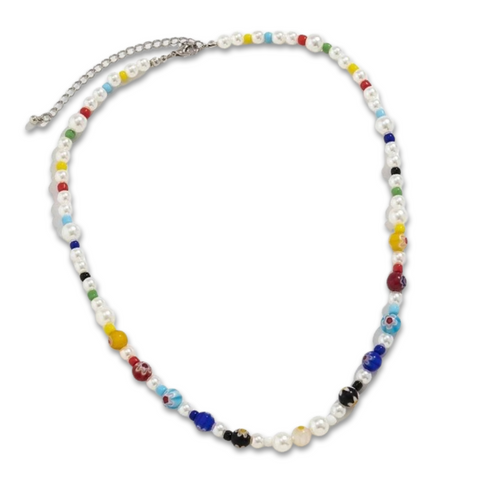 Pearl MultiColor Necklace