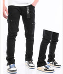 KDNK Zippered Cargo Jeans