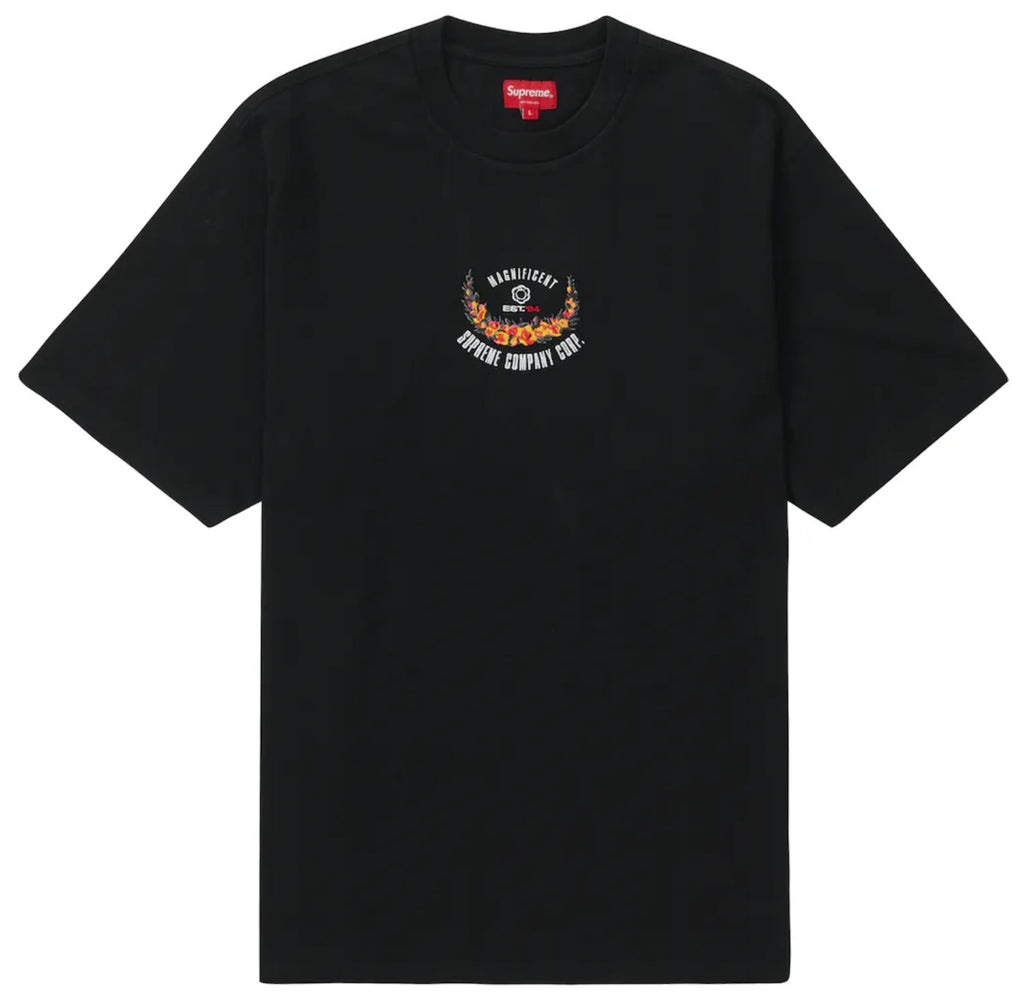 Supreme group tee store grey